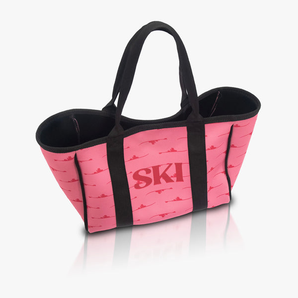 Ski Medium Tote Bag - Pink / Watermelon