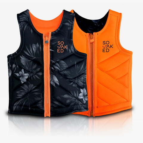 Jungle Collection – Orange / Black – Reversible